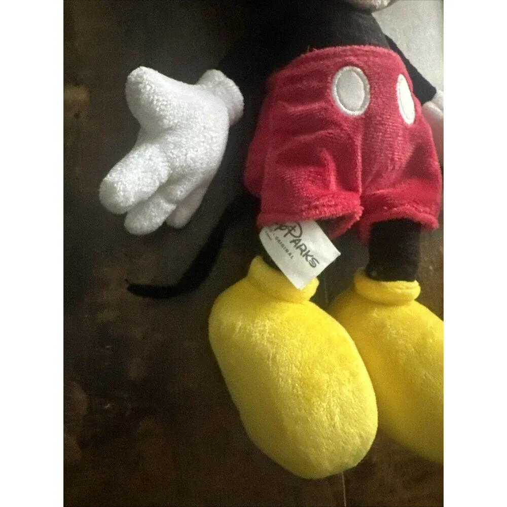 Disney Parks Mickey Mouse Plush Stuffed Animal 12”